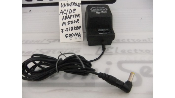 Universal M500r ac to dc adaptor